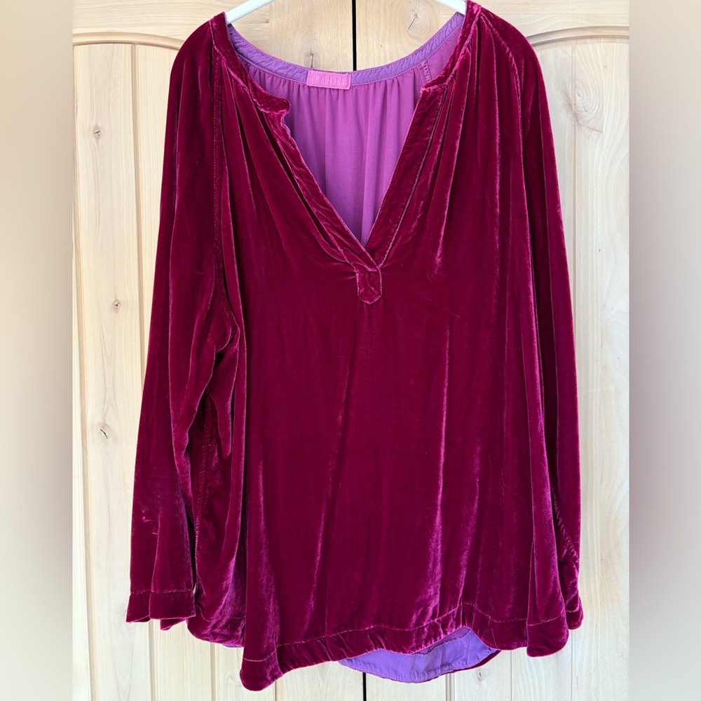 CP Shades Velvet Livia Top
